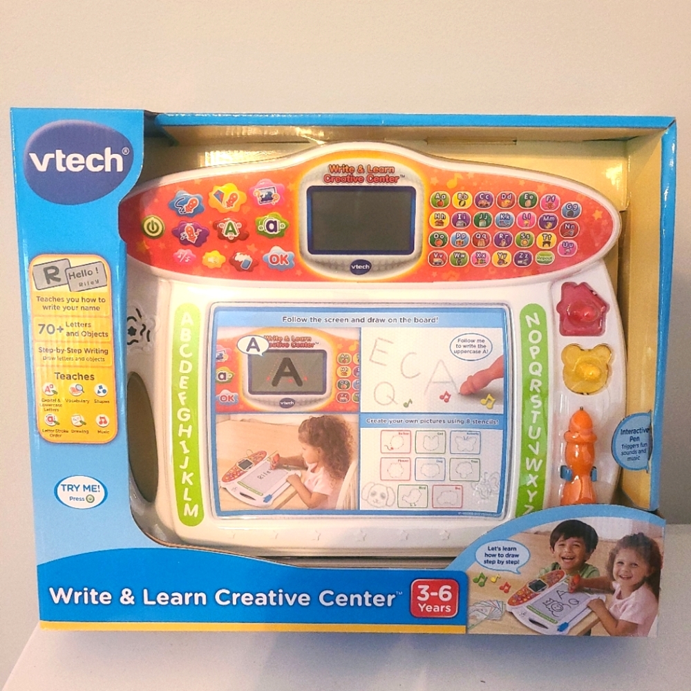VTech Drawing Board Kids Child Write Creative Activity Learning Writing Toy New